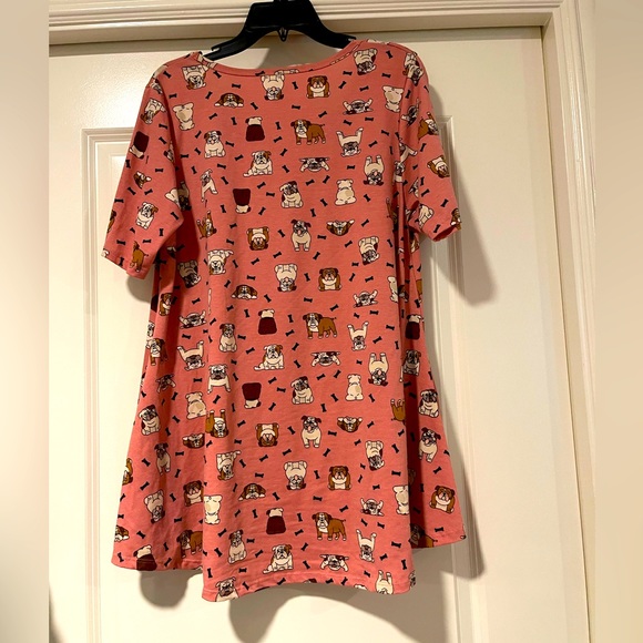 Lularoe Perfect T Top Bull Dog XL - Picture 2 of 4